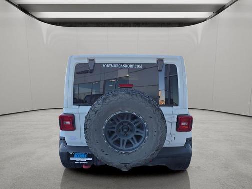 Bright White Clearcoat 2020 Jeep Wrangler Unlimited Rubicon