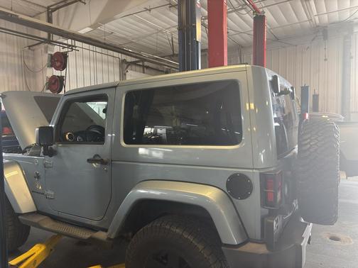 Grey 2012 Jeep Wrangler Sahara