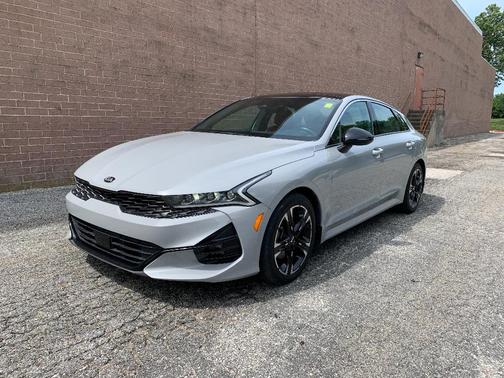 Wolf Gray 2021 Kia K5 GT-Line