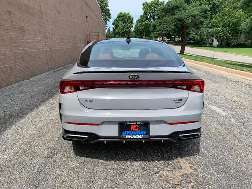 Wolf Gray 2021 Kia K5 GT-Line