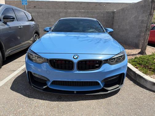 Yas Marina Blue Metallic 2016 BMW M4 Base
