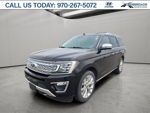 Agate Black Metallic 2019 Ford Expedition Platinum