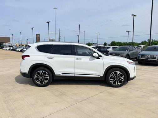Quartz White 2020 Hyundai SANTA FE SEL 2.4