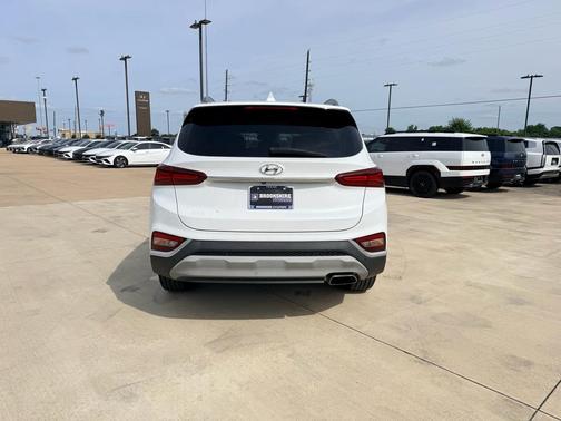 Quartz White 2020 Hyundai SANTA FE SEL 2.4
