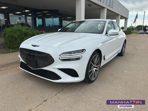 Alta White 2025 Genesis G70 2.5T RWD