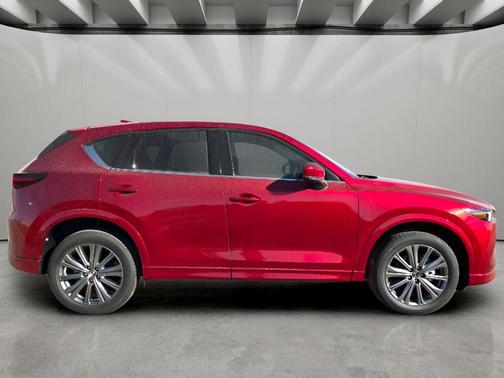 Soul Red Crystal Metallic 2025 Mazda CX-5 2.5 Turbo Signature
