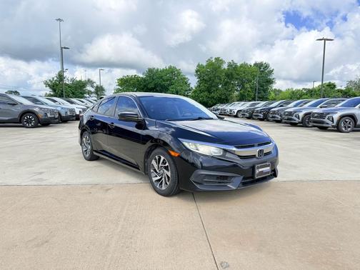 Crystal Black Pearl 2016 Honda Civic EX