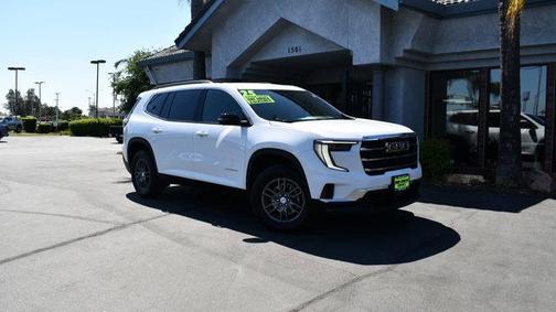 Summit White 2025 GMC Acadia Elevation