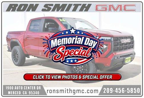 Volcanic Red 2026 GMC Canyon Elevation
