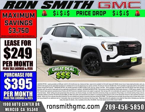 Summit White 2026 GMC Terrain FWD Elevation