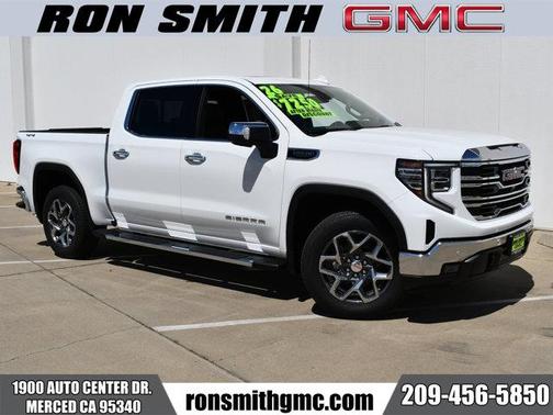 Summit White 2026 GMC Sierra 1500 SLT