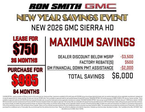 2026 GMC Sierra 2500 Denali