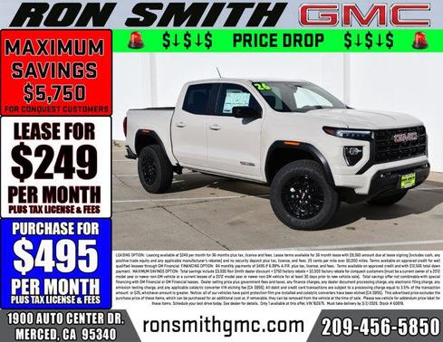 2026 GMC Canyon Elevation