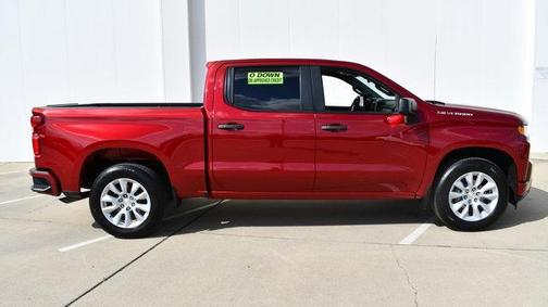 Cherry Red Tintcoat 2021 Chevrolet Silverado 1500 Custom