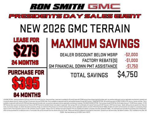 2026 GMC Terrain AWD Elevation