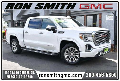 White Frost Tri-Coat 2020 GMC Sierra 1500 Denali