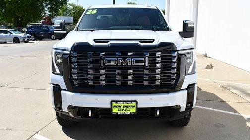 Glacier White 2026 GMC Sierra 2500 Denali Ultimate