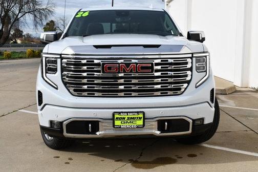 Glacier White 2026 GMC Sierra 1500 Denali