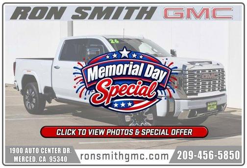 Glacier White 2026 GMC Sierra 2500 Denali