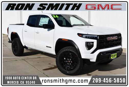 Summit White 2026 GMC Canyon Elevation Truck