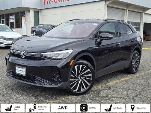 Deep Black Pearl Effect 2025 Volkswagen ID.4 Pro