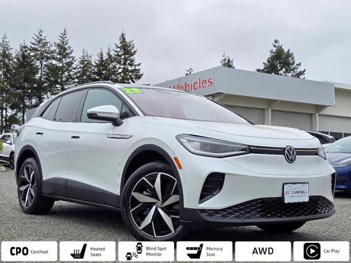 Opal White Pearl Effect 2023 Volkswagen ID.4 Pro S
