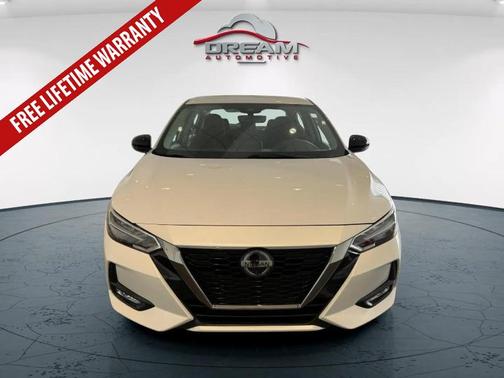 Aspen White Tricoat 2023 Nissan Sentra SR