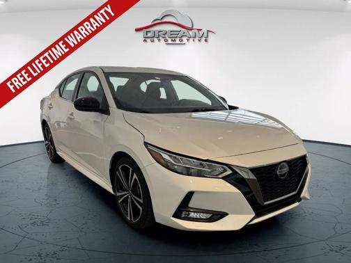 Aspen White Tricoat 2023 Nissan Sentra SR