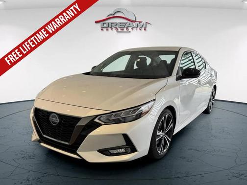 Aspen White Tricoat 2023 Nissan Sentra SR