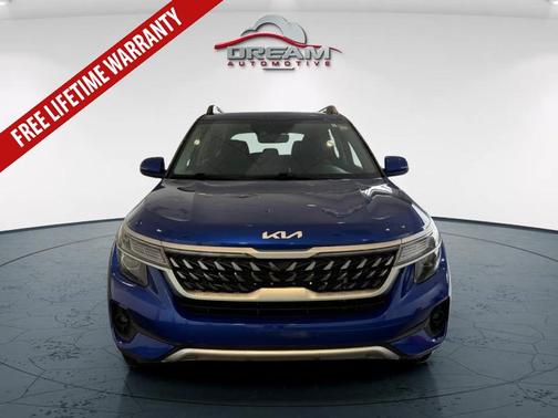 Neptune Blue 2022 Kia Seltos Nightfall Edition