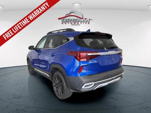 Neptune Blue 2022 Kia Seltos Nightfall Edition