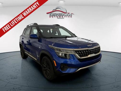 Neptune Blue 2022 Kia Seltos Nightfall Edition