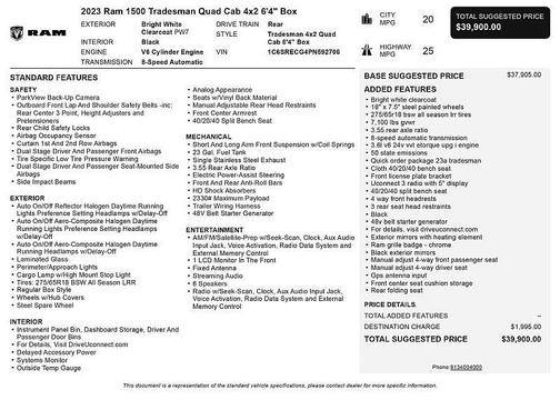 2023 RAM 1500 Tradesman