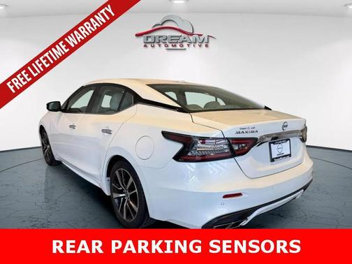 Pearl White Tricoat 2023 Nissan Maxima SV Xtronic CVT