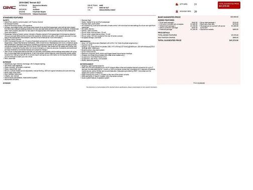 2019 GMC Terrain SLT