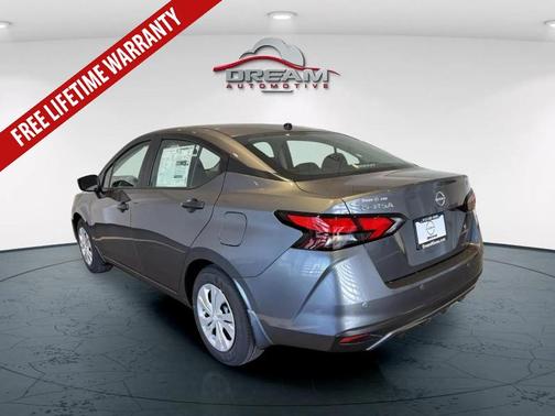 Gun Metallic 2025 Nissan Versa 1.6 S