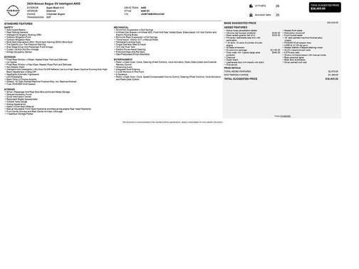 2024 Nissan Rogue SV