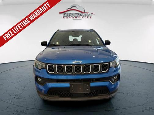 Hydro Blue Pearlcoat 2024 Jeep Compass Latitude