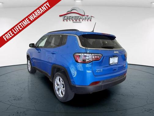Hydro Blue Pearlcoat 2024 Jeep Compass Latitude