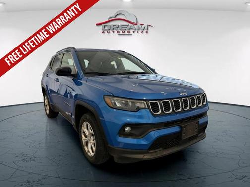 Hydro Blue Pearlcoat 2024 Jeep Compass Latitude