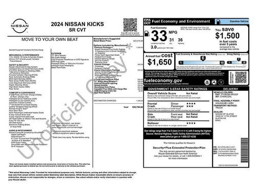 2024 Nissan Kicks SR