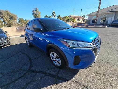 Electric Blue Metallic 2021 Nissan Kicks S