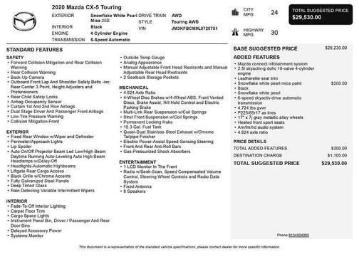 2020 Mazda CX-5 Touring