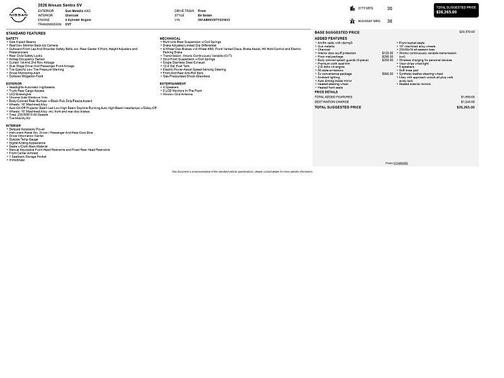 2026 Nissan Sentra SV