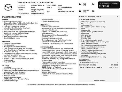 2024 Mazda CX-90 3.3 Turbo Premium