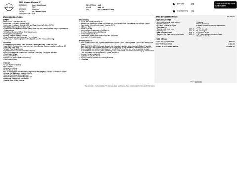 2019 Nissan Murano SV