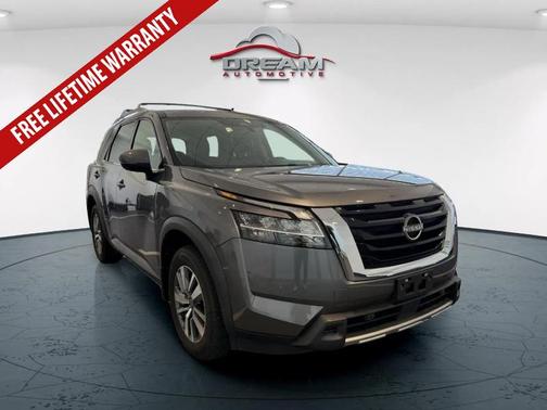 Gun Metallic 2023 Nissan Pathfinder SL FWD