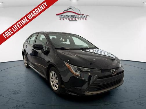 Midnight Black Metallic 2023 Toyota Corolla LE