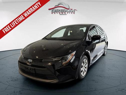 Midnight Black Metallic 2023 Toyota Corolla LE