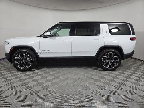 Glacier White 2024 Rivian R1S Adventure Package